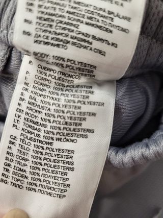 Pantalón Chándal Adidas 3 Stripes Gris Talla M