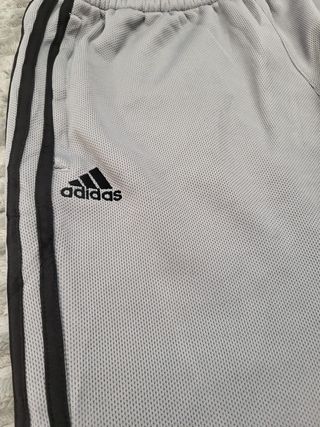 Pantalón Chándal Adidas 3 Stripes Gris Talla M