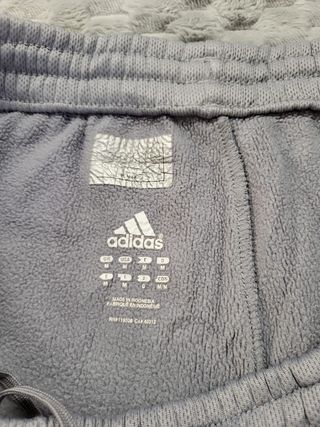 Pantalón Chándal Adidas 3 Stripes Gris Talla M