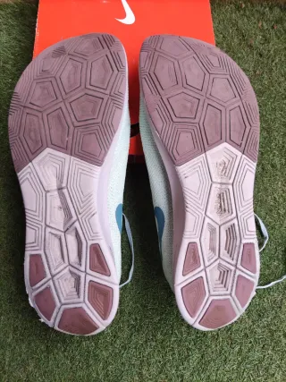 Zapatillas Nike Placa Carbono Azul verde