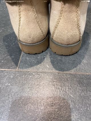 Botas Mustang Beige Multicolor