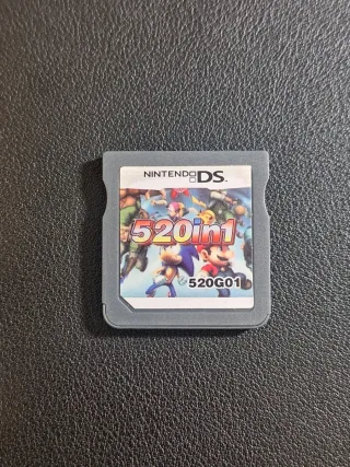 520 juegos en 1 cartucho, Cartucho Multijuegos DS