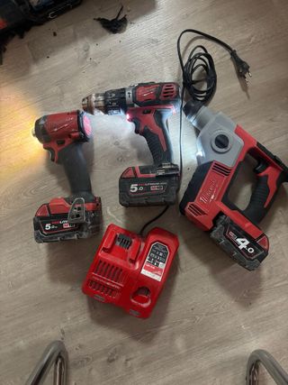 Milwaukee Taladro, Atornillador, Rotomartillo