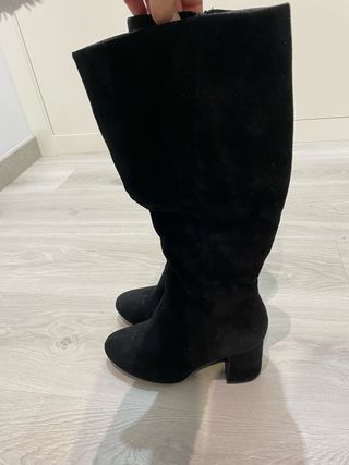 Botas altas Mary Paz negras talla 38