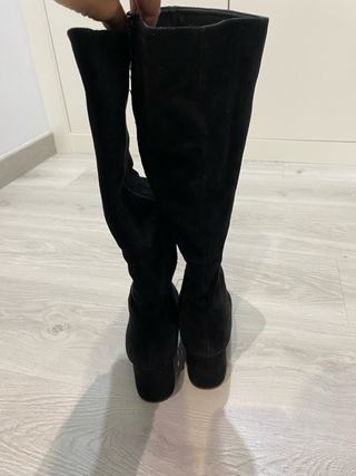 Botas altas Mary Paz negras talla 38