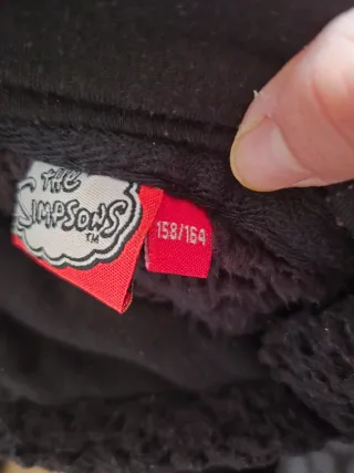 Sudadera Negra The Simpsons Bart