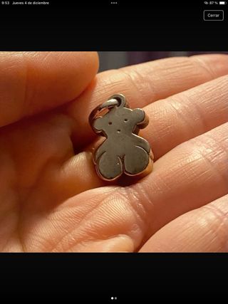 Charm Tous Oso Plata