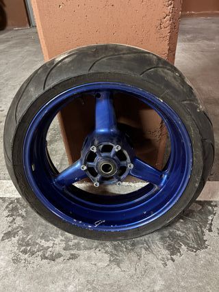 Rueda Trasera Yamaha R1 Azul