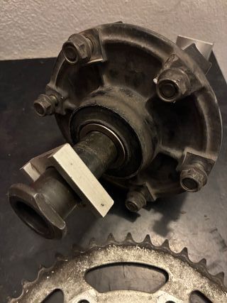 Rueda Trasera Yamaha R1 Azul