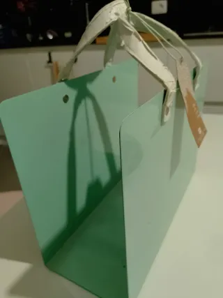 Portariviste PopArt metallo verde menta