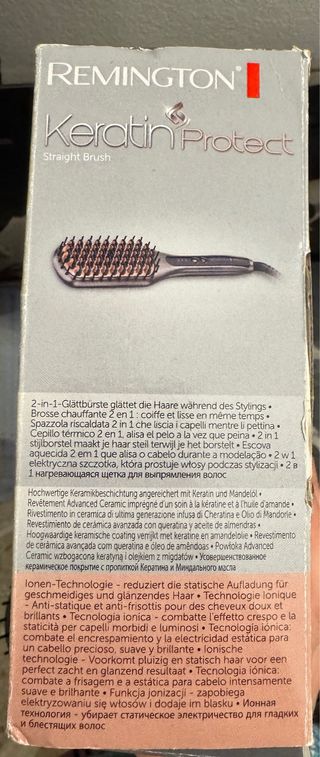 Spazzola Lisciante Remington Keratin Protect