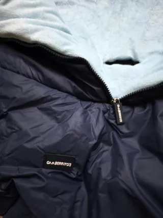 Saco silla polar azul