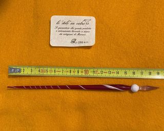 Pennino in vetro di Murano (Venezia-Italia)