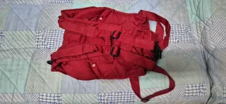 Mochila Portabebés Disney Roja