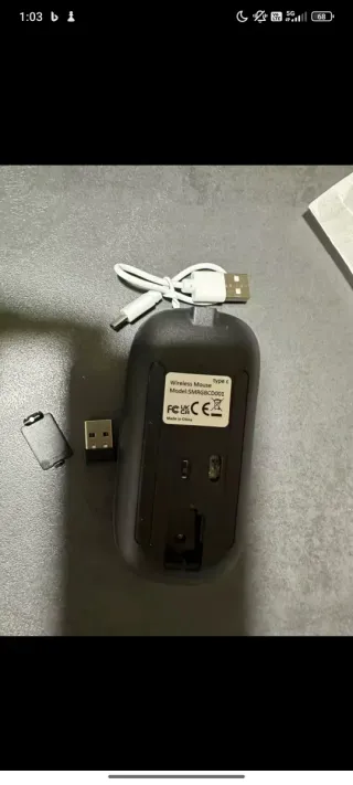 Mouse Wireless Shuangmo Nero