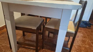 Mesa comedor extensible madera pino