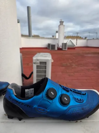 Zapatillas Shimano XC903 S-PHYRE MTB Azul Luminoso