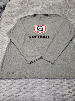 Camiseta Nike Dri-FIT Manga Larga Softball XXL