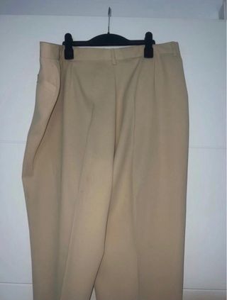 Pantalón beige mujer XL nuevo
