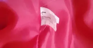 Chaqueta de paño roja talla L