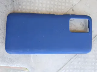 Capa azul para telemóvel