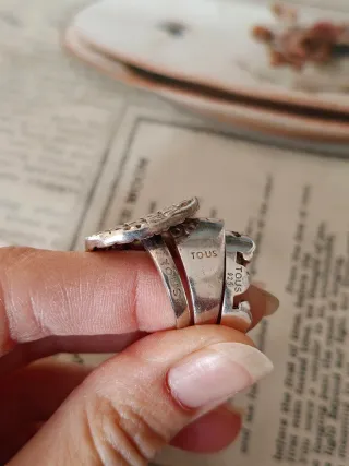 Anillos Tous 25€,35€