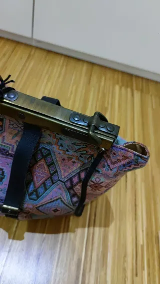 Bolso viaje vintage estampado