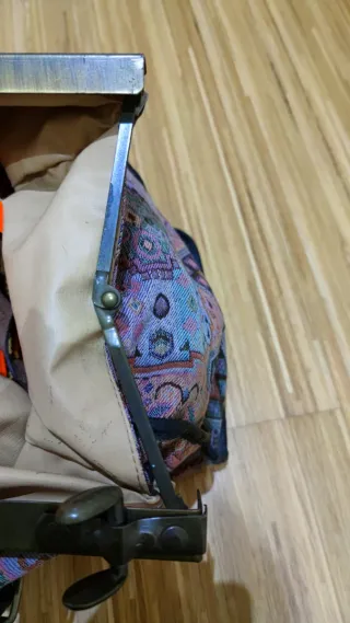 Bolso viaje vintage estampado