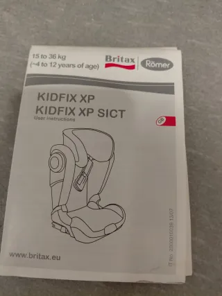 Silla de coche Römer Britax Kidfix