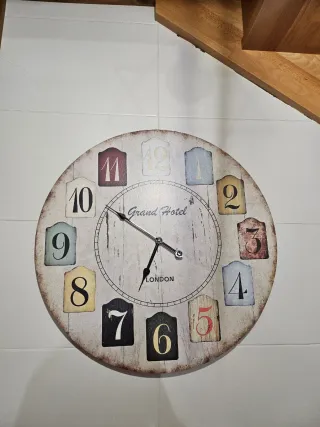 Reloj de Pared Grand Hotel London 60x60