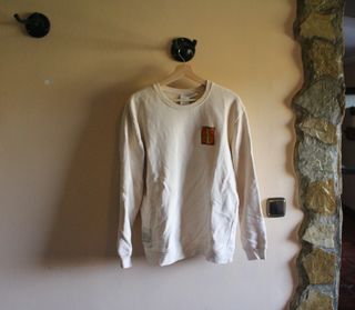 Sudadera Zara Beige Talla L