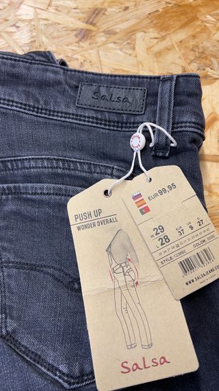 Salsa Push Up Wonder Overall Jeans