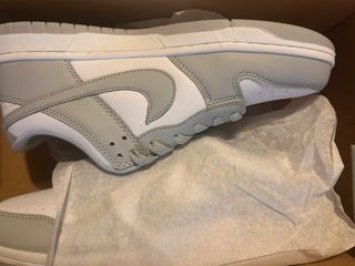 Dunk Zapatillas Gris y Blanco