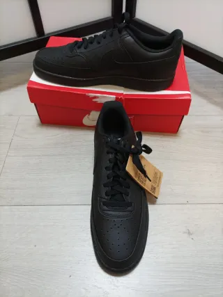Nike Vision Low Hombre Talla 45 Negras