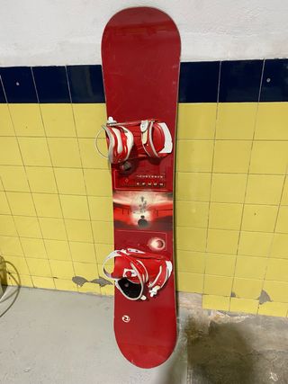 Tabla Snowboard Rosignol con Fijaciones