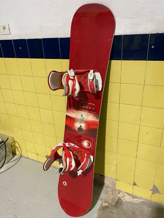 Tabla Snowboard Rosignol con Fijaciones