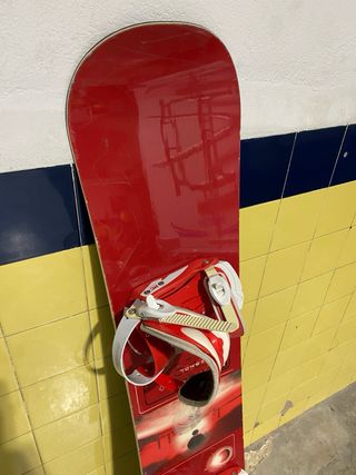 Tabla Snowboard Rosignol con Fijaciones