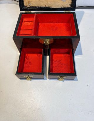 Joyero elegante para guardar joyas anillos pulsera