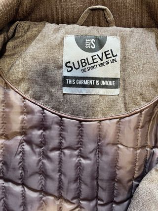 Abrigo marrón mujer