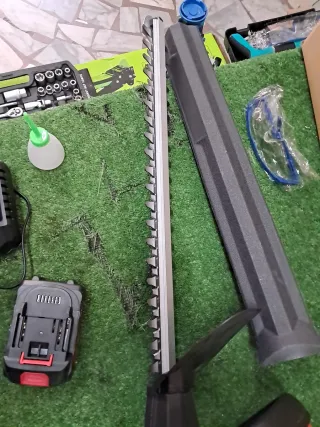 Tagliasiepe a doppia batteria 21V