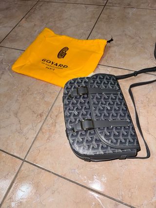 Tracolla Goyard Belvedere Grigia