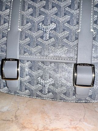 Tracolla Goyard Belvedere Grigia
