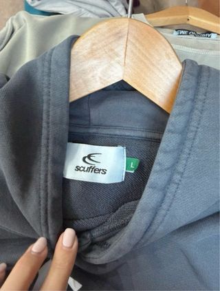 Sudadera Scuffers gris