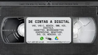 Se pasan cintas a digital