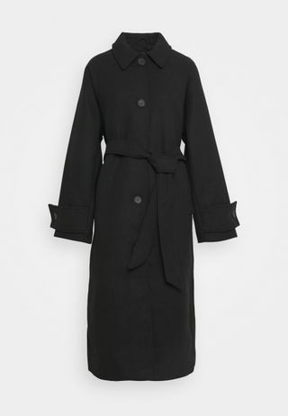 Abrigo largo MONKI negro Talla XXS