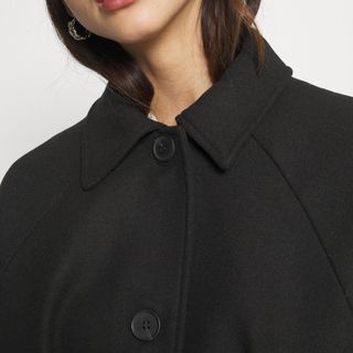 Abrigo largo MONKI negro Talla XXS