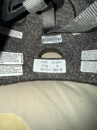 Casco Giro Infantil Negro