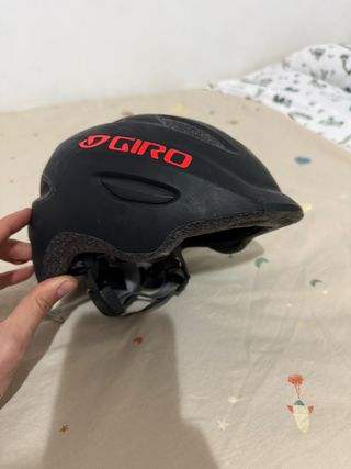 Casco Giro Infantil Negro