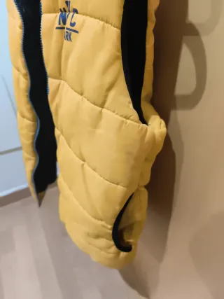 Chaleco niño TEX amarillo y azul