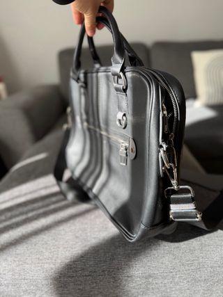 Maletín Zara Negro Portaordenador